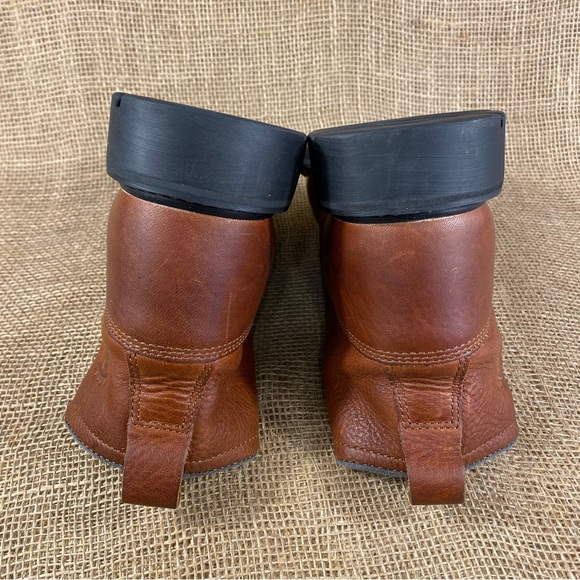 🛑SOLD🛑Women’s Ariat Lacer boots Heritage lace up casual work leather brown 8 B - Picture 9 of 16